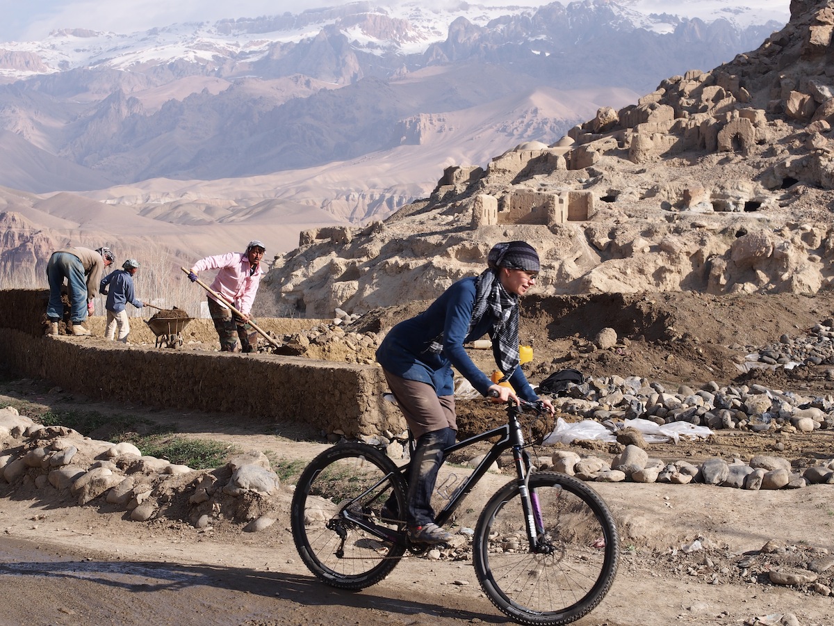 Shannon Galpin Mountain Biking Afghanistan